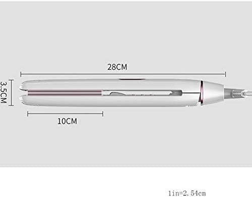 Ceramic Tourmaline Hair Straightener Flat Iron and Curler Styling Tools Straightening Plate Negative Ion Electric Curler Does Not Hurt Straight Straight Folder Little Straight Hair