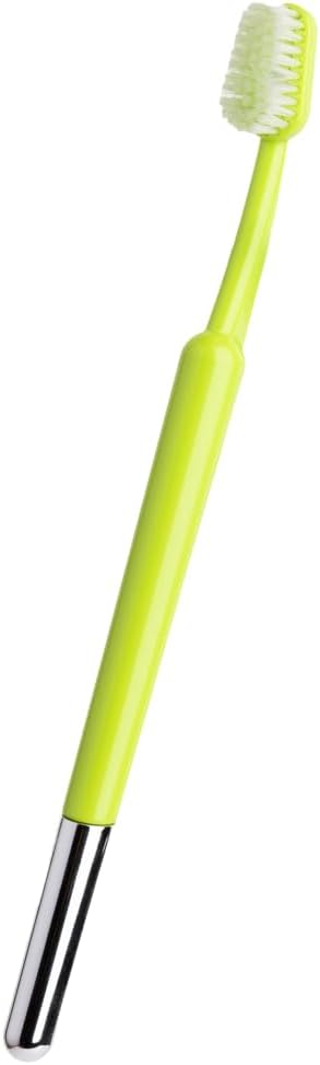 TRASK The Better Brush - Luxury Soft Bristle Dentist Designed Manual Toothbrush for Adults Matcha Mint