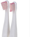 Replacement 2Pcs Electric Toothbrush Brush Head for Panasonic WEW0957-W503 Electric Toothbrush Head EW-DS11 Tooth Care Head Brush (Pink)
