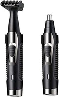 Nose Hair Trimmer for Men 2 in 1 USB Rechargeable Ear and Nose Hair Trimmer for Men Professional Painless Nose Hair RemoverNose Trimmer Easy Cleansing