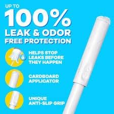Tampax Cardboard Regular 40 Tampons (Pack of 4)