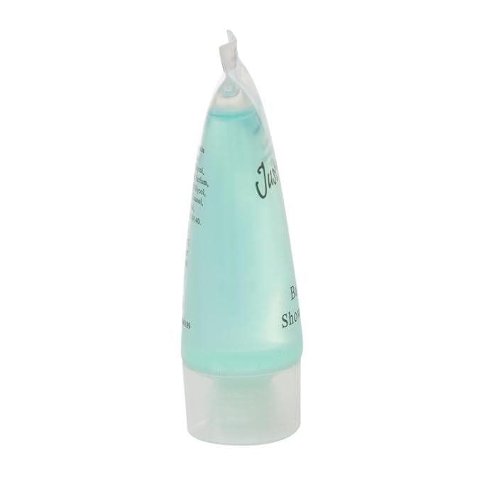 Travel Toiletries - Just for You Bath and Shower Gel 20ml (Pack of 100) REACH Compliant Hotel Shower Gels Pleasant Fragrance Hotel or Home Use Dimensions 79(H) x 39(W) x 22(D) mm | GF949