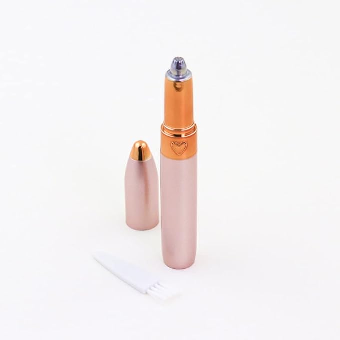 Mini Electric Eyebrow Trimmer Pen - White