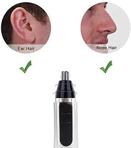 Portable Nose Ear Trimmer Painless Hair Remover Shaver for Face Electric Razor for Women and Men Battery-Operated