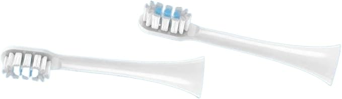 Replacement Toothbrush Heads Compatible for MIJIA T301/T302/T501 Sonic Electric Tooth Brush Soft Bristle Nozzles with Vacuum Packaging(8 PCS Purple)