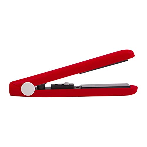 VIVITAR Ceramic Flat Iron Hair Straightener and Mini Hair Straightner Straightens and Curls with Adjustable Temperature For All Hair Types