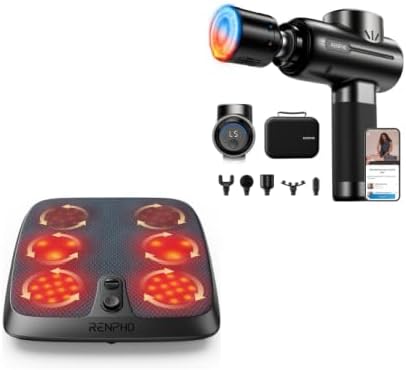RENPHO FSA Foot Massager with Pressure Control + Massager Gun