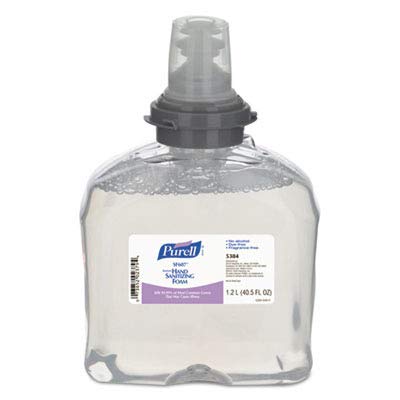 GOJO 5384-02 PURELL SF607 Hand Sanitizing Foam 1200 mL (Pack of 2)