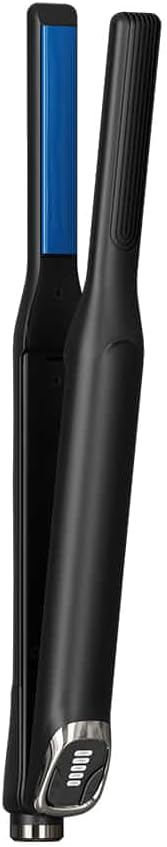 FORBEAUT Damageless Slim - Men’s Slim Hair Iron 15mm for Short Hair &amp Root Lift Easy Styling Ceramic-Coated Plates Burn Guard Dual Voltage(100-240V)Precision Heat Auto Shut-Off Scalp-Safe St