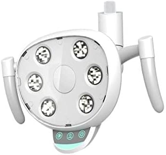 EustomA LED Lamp Oral Light with 6 High Power LEDs for Chair Unit Double Control System CX249-23