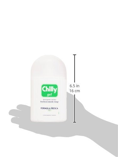 Chilly:Formula Fresca (Fresh Formula) Gel Intimate Cleanser 6.76 Fluid Ounce (200ml) Package (Pack of 2) [ Italian Import ]