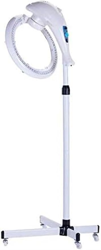 Stand Dry Hood for Hairstyling 950w Hair Dryer with Base and 4 Wheels Steamer for Dyeing and Styling to Barber Salon 60 Min Heat Timer