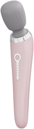 Labnique Handheld Massager 10 Massage Modes Cordless Waterproof Electric Back Massager Portable Muscle Recovery Tool Pink