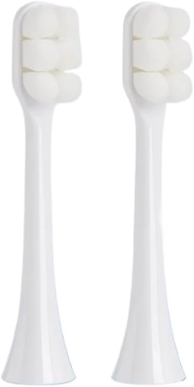Toothbrush Brush Head Soft Bristle for Phil Soni HX3 HX6 HX9 Series HX3210 3211 6150 6500 6510 6530 9342 6730 9312 9372care IPS(FLP-R2-WH2PCS)