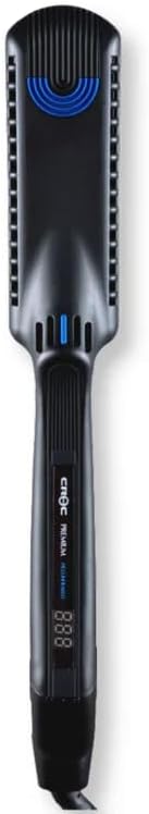 Croc Premium Pico Infrared Black Titanium Flat Iron 1.75 Inches Wide 270°-450° Temperature Range All Hair Types Corded Electric