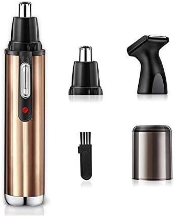 Nose Hair Trimmer-Professional Painless Ear and Nose Hair Trimmer for Men and Women Waterproof Dual Edge Blades for Easy Cleaning Electric Trimmer USB Charging
