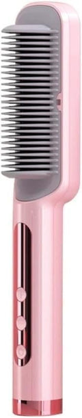 Electric Hair Straightening Comb Professional Heated Comb Wet Dry Use Hair Straightener Anti-scalding Hair Straight Curling
