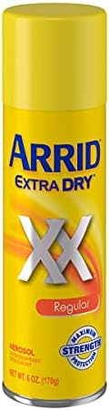 Arrid XX Extra Dry Aerosol Antiperspirant Deodorant Regular 6 oz (Pack of 9)