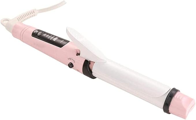 Curling Rod with Led Display Adjustable Temperature Hair Curler Wave Iron Ceramic Coating Curling Wall for All Hairstyle Curling Styling for Hair Sty