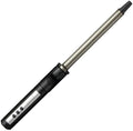 DONGXIAO 32MM Barrel Curling Iron Curler for Long Hair Rotating Electric Curling Iron Curling Iron Fast Heating Up to 220°C Permanent Tools Curling Iron Curler for Short Hair (Size:16MM)