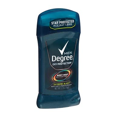 Degree Men Anti-Perspirant Deodorant Invisible Stick Extreme Blast - 2.7 oz Pack of 6