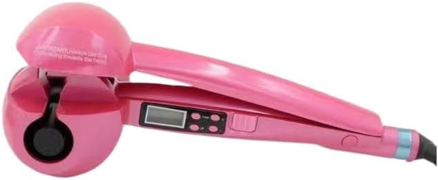 Hair Curler Automatic Steam Curler Wave Hair Roller with LCD Screen Ceramic Fast &amp Anti-Scald Curler for Both Long &amp Short Hair