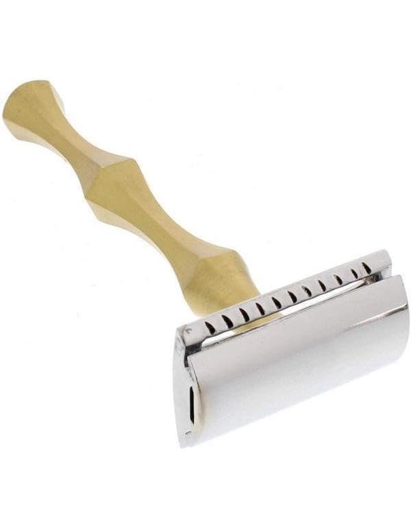 West Coast Shaving Vintage Collection Razor 47BR Brass (WCS Exclusive Closed Comb (Lithe))