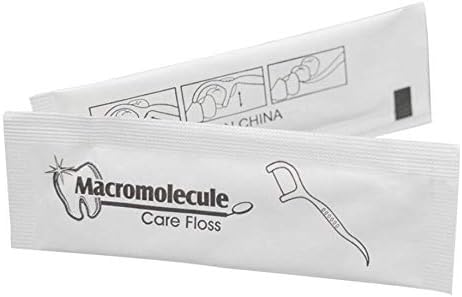 Each Individually Wrapped Teeth Cleaning Macromolecule Care Floss Travel Hotel Restaurant Dental Floss (500)