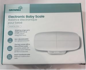 Baby Scale Multifunctional Baby Weight Scale Pet Scale for Puppy Cat Adult Scale Up to 330lbs Accurate Digital Scale with Hold Function 27-inch Height Measurement 5 Units LED Screen