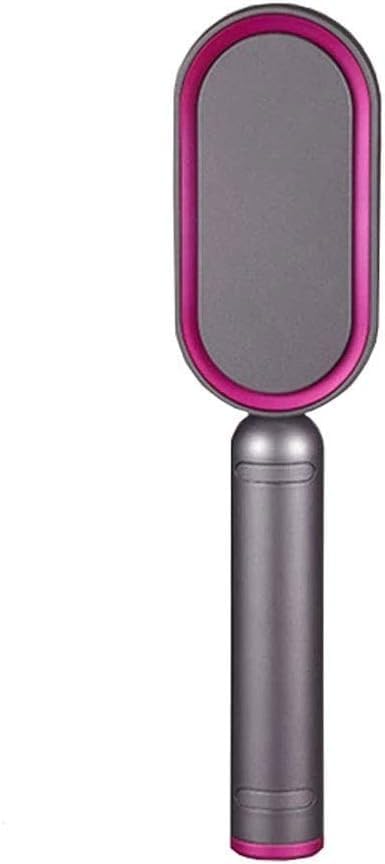 Hair Straightener Brush Electric Hot Ceramic Hair Comb Hair Flat Iron Digital Heating Anti-Static Hair Hot Brush Hot Comb Iron