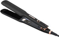 2-in-1 Hair Straightener Flat Iron Straightener and Curler for All Hairstyles Professional Hair StraighteningFlat Iron for One Pass to Achieve a Sleek Look(Black)