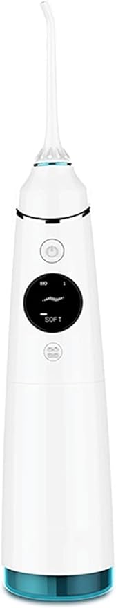 Cordless Water Flosser300ML Portable and Rechargeable IPX7 Waterproof 4 Modes with Cleanable Tank for Home and Travel