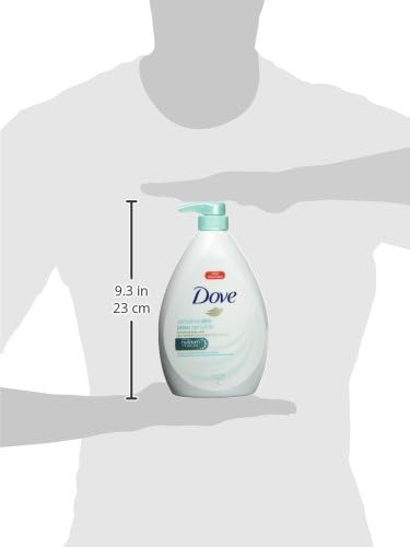 Dove Body Wash with Pump With Skin Natural Nourishers Sensitive Skin For Instantly Soft Skin And Lasting Nourishment 1 l-fragrance-free