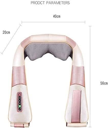 Shiatsu Back and Neck Massager with Heat Deep16 Kneading Nodes Soothes Muscles Tissues Relief Electric MassagerKneading Massage for Neck Back Shoulder Foot and Legs Use at Home Car Office