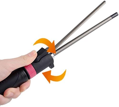 Curling Iron Rotating Hair Curler Titanium Curling Iron Wave Wand Machine Curly Hair Weave Styler Sticks Machine Magic Salon Roller