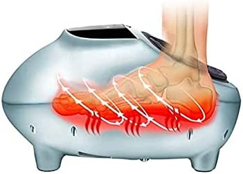 Shiatsu Foot Massager Electric Foot Massage Machine Rolling and Pressure Massage Foot Massager with Heat for Deep Kneading Therapy Suitable for Home or Office Use (Color : Pink)