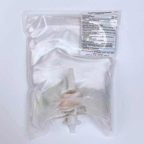 Avant FOAMING HAND SANITIZER Refill for 9360 Dispenser (4 pack 1000ml pouch)