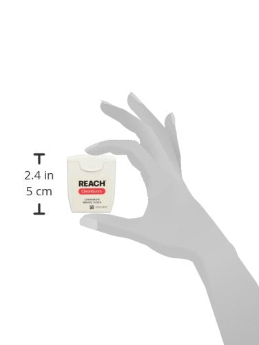 Reach Cleanburst Cinnamon Dental Floss 12 Count