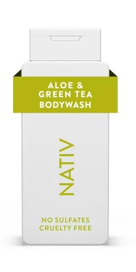 New Limited Edition Collection Body Wash By Nativee - (1) bottle 18 FL OZ (Aloe &amp Green Tea)