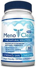 Consumer Health MenoClear Night - 30 Capsules - Menopause Care - Decrease Hot Flashes Mood Swings and Irritability - Melatonin Valerian Hesperidin - Made in the USA