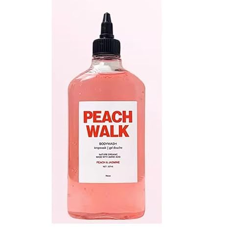 1 PC Peach Walk Body Wash Body Clear Scented Body Wash Shower Gel Smoothing Cleansing Skin Effectively 307ml