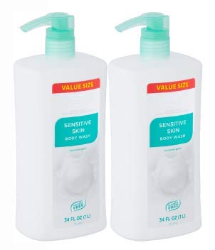 Equate Beauty Sensitive Skin Body Wash Value Size 34 fl oz (Pack of 2)