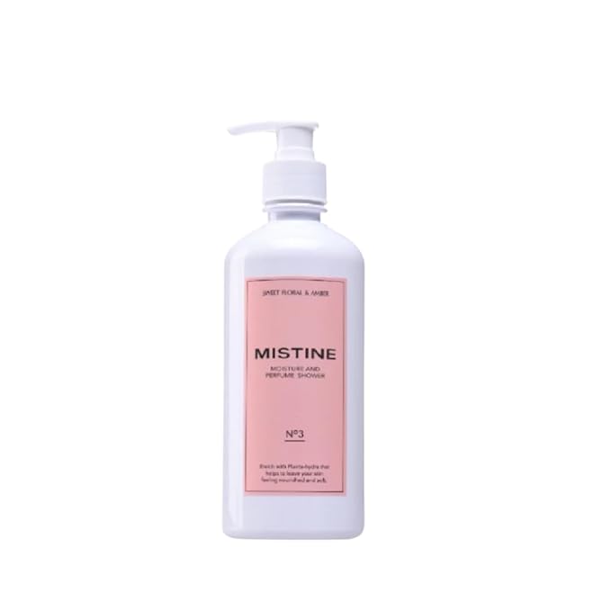 Sweet Floral &amp Amber Moisture &amp Perfume Shower Cream – 400ml – Hydrating &amp Aromatic Body Wash