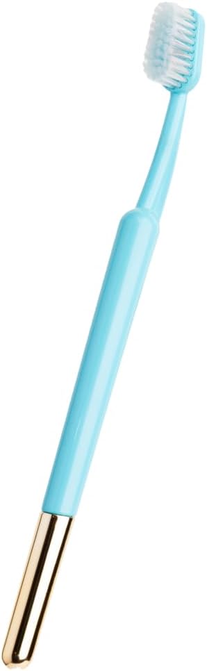 TRASK The Better Brush - Luxury Soft Bristle Dentist Designed Manual Toothbrush for Adults Azure