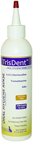 TrisDent Oral Hygiene Rinse 8oz Bottles case of 12