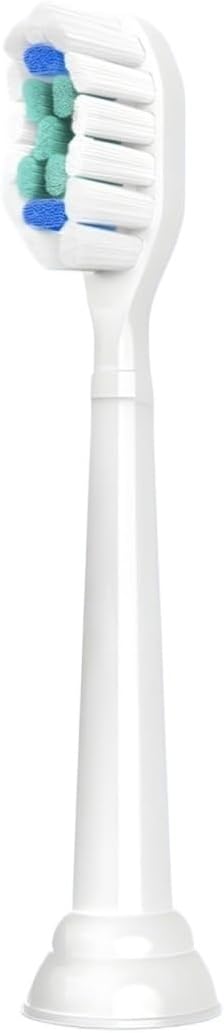 Compatible for Replacement Toothbrush Heads Compatible with Philips Sonicare Electric Brush Head 1100 2100 4100 5100 5300 6100 7500(White-4 Pcs)
