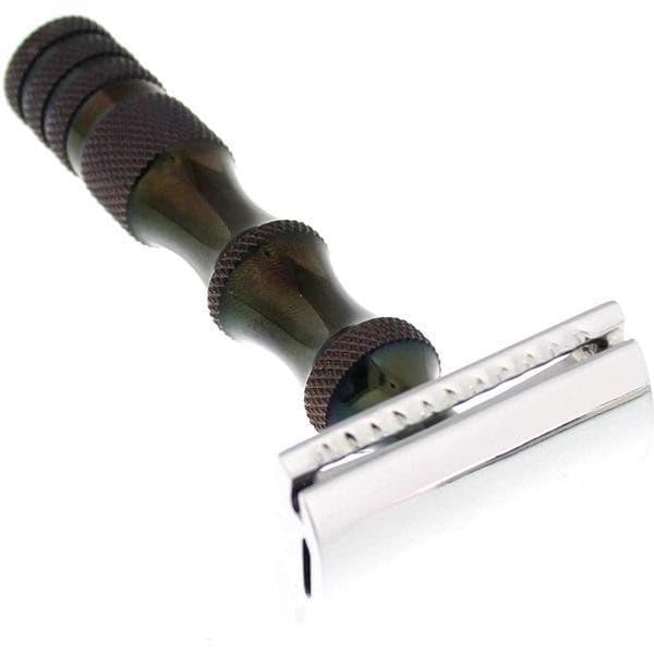 West Coast Shaving Black Titanium Collection Razor 84BT (Closed Comb)