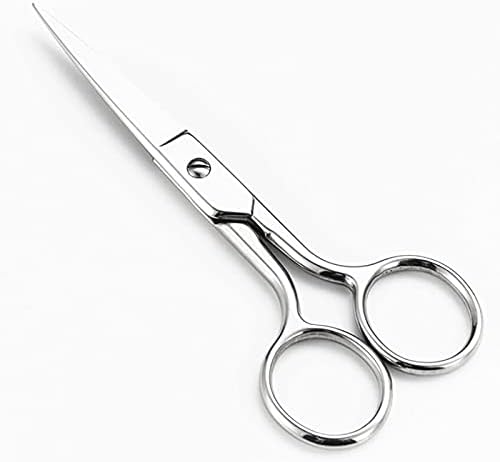 Stainless Steel Nose Hair Scissors Ear Trimmers Cut Beauty Tool4 Inch