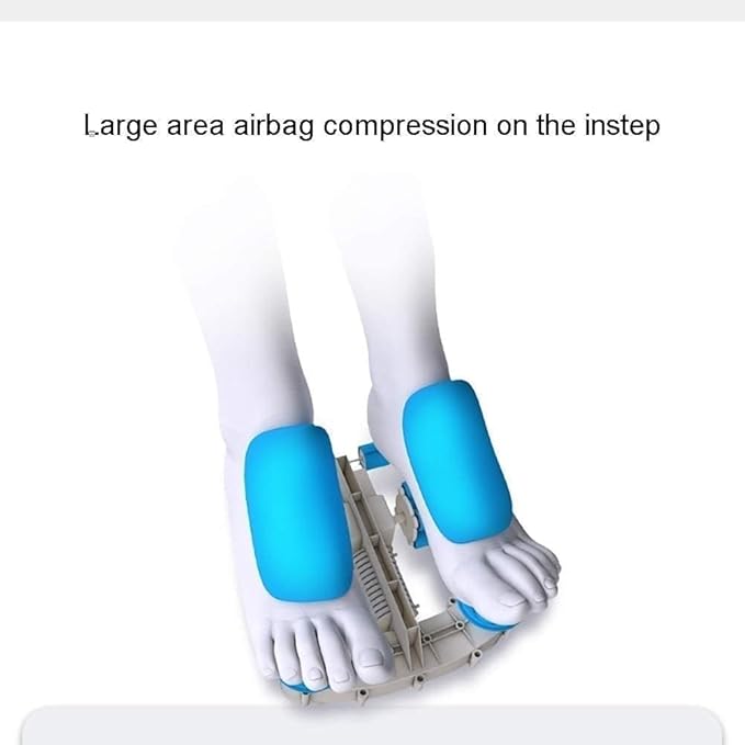 Womens Gifts for ChristmasFoot Massager Foot Massager with Heat Shiatsu Foot Massager Machine Full-Cover Air Compression Deep Kneading Foot Massager for Plantar Fasciitis.