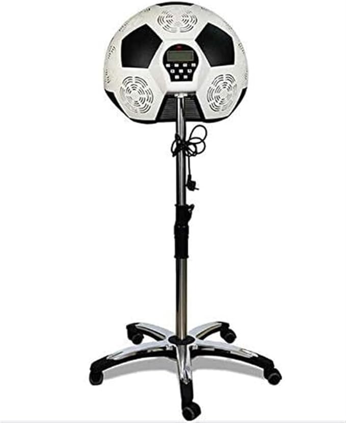 800w Professional Floor Hair Steamer for Dyeing Hood Dryer with Heat Timer with Rolling Base Salon Barber Beauty 60 Minutes Time Setting/A